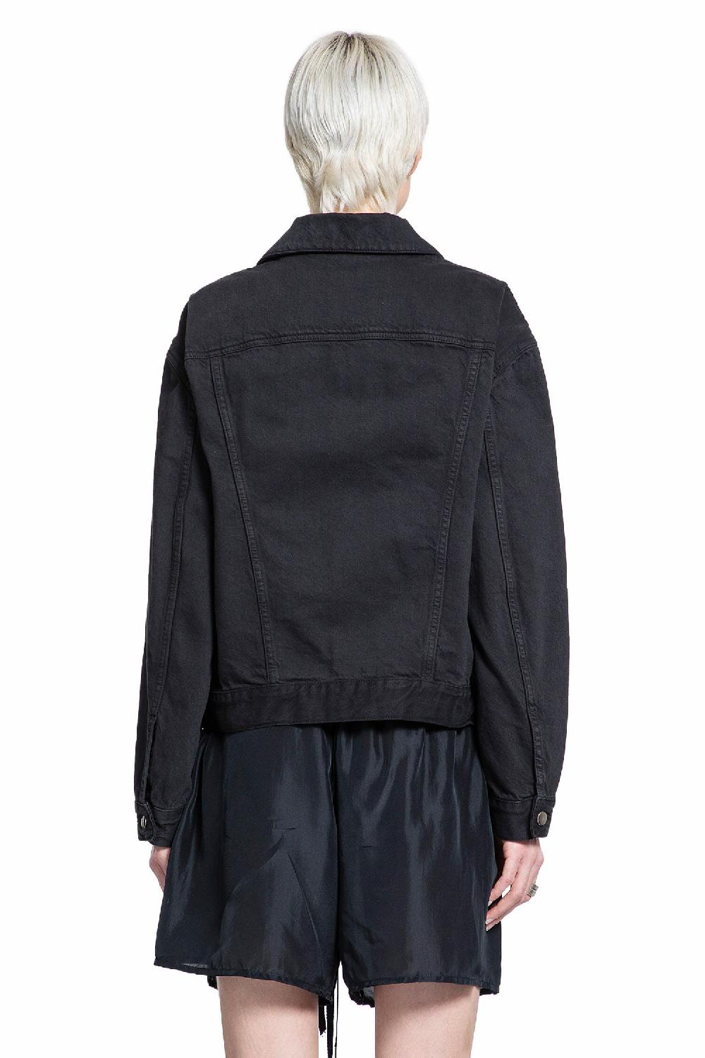 Antonioli ANN DEMEULEMEESTER WOMAN BLACK JACKETS