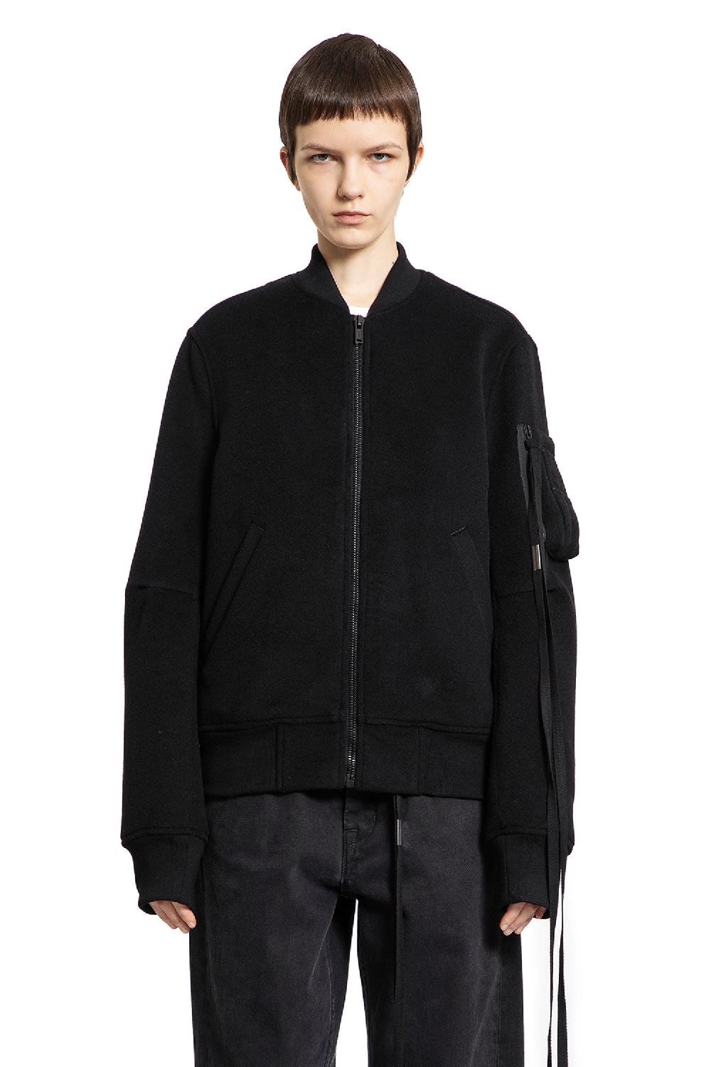 Antonioli ANN DEMEULEMEESTER WOMAN BLACK JACKETS