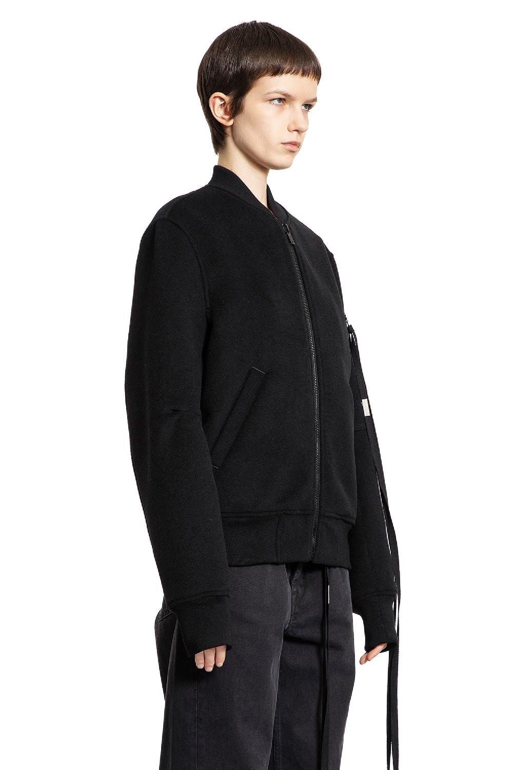 Antonioli ANN DEMEULEMEESTER WOMAN BLACK JACKETS