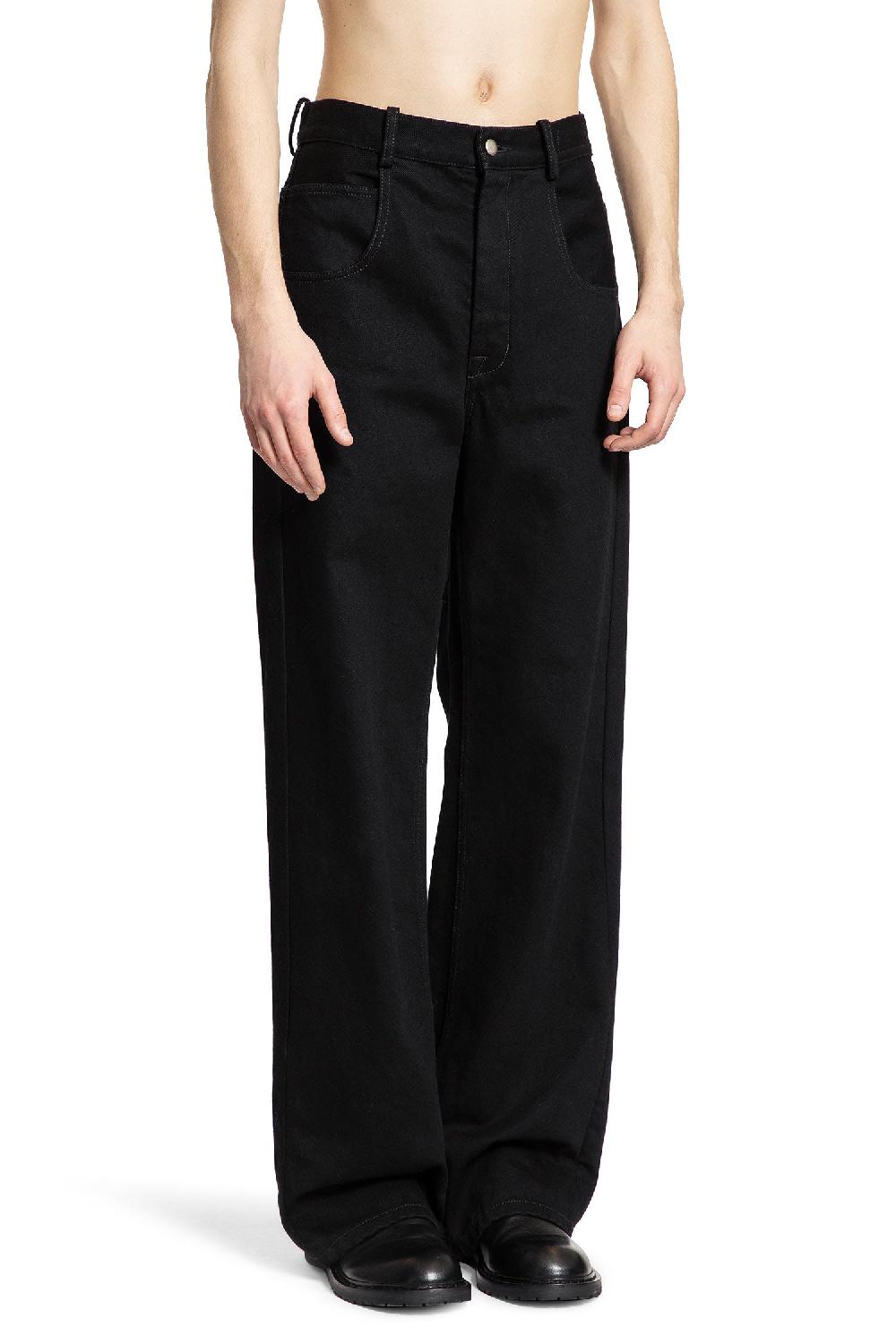 Antonioli ANN DEMEULEMEESTER WOMAN BLACK JEANS
