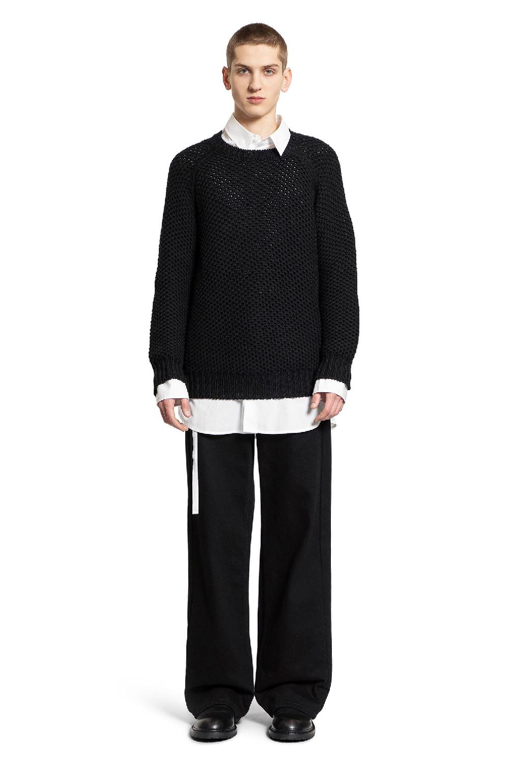 Antonioli ANN DEMEULEMEESTER WOMAN BLACK JEANS