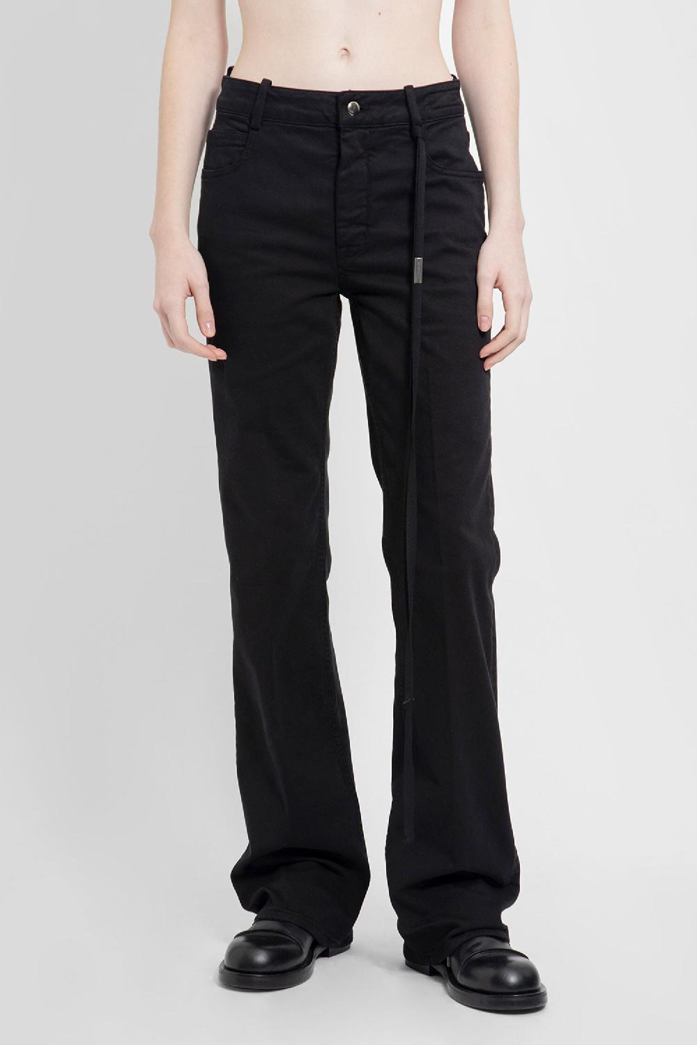 Antonioli ANN DEMEULEMEESTER WOMAN BLACK JEANS