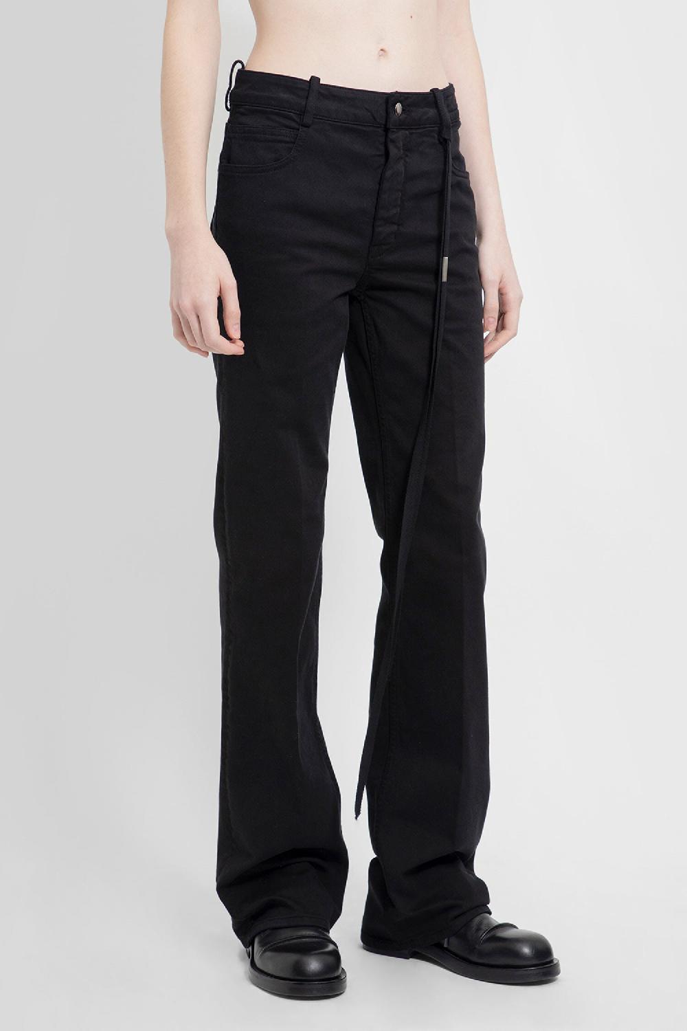 Antonioli ANN DEMEULEMEESTER WOMAN BLACK JEANS
