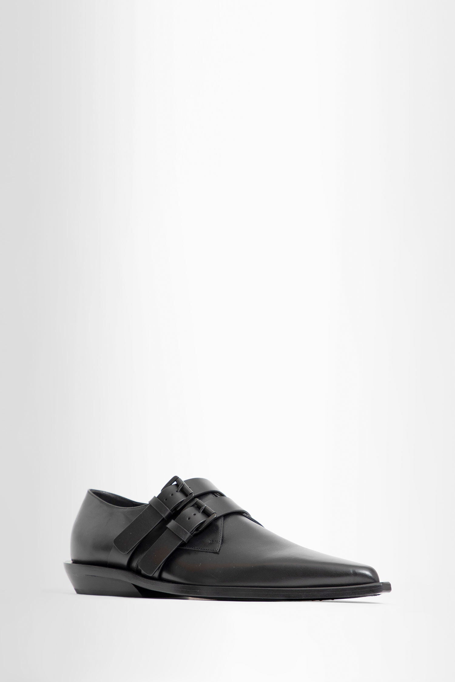Antonioli ANN DEMEULEMEESTER WOMAN BLACK LACE-UPS
