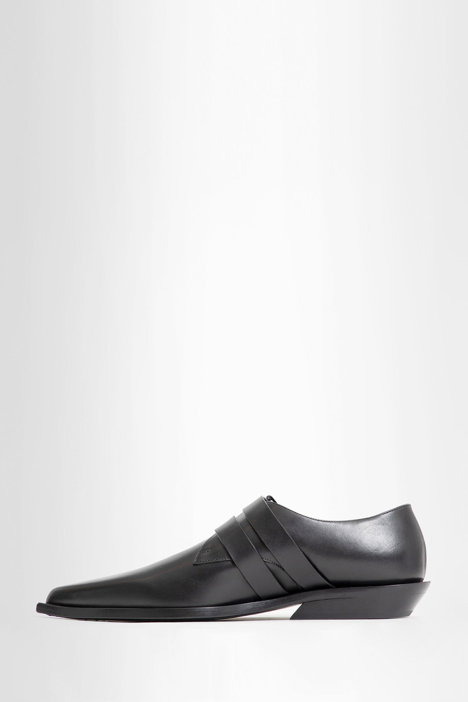 Antonioli ANN DEMEULEMEESTER WOMAN BLACK LACE-UPS