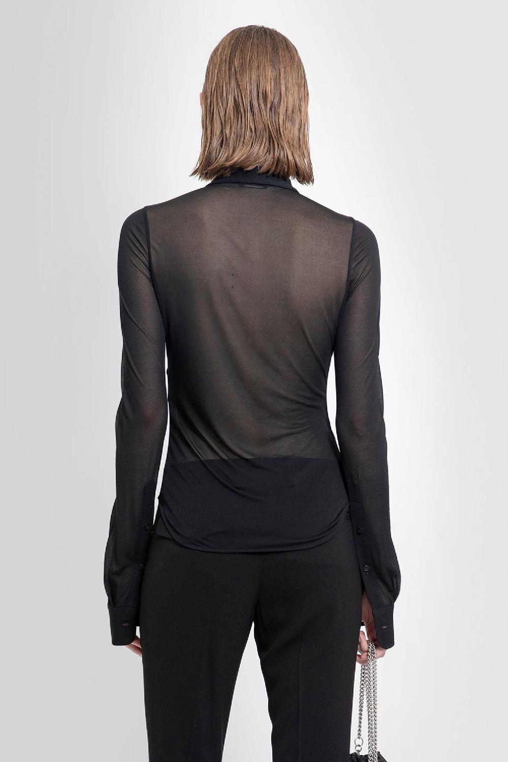 Antonioli ANN DEMEULEMEESTER WOMAN BLACK SHIRTS