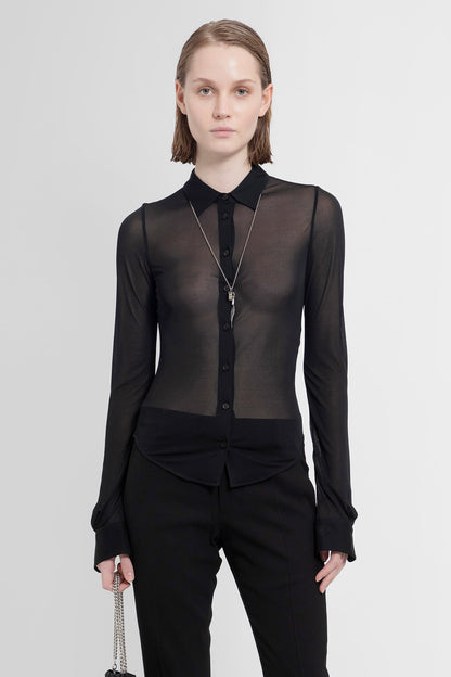 Antonioli ANN DEMEULEMEESTER WOMAN BLACK SHIRTS