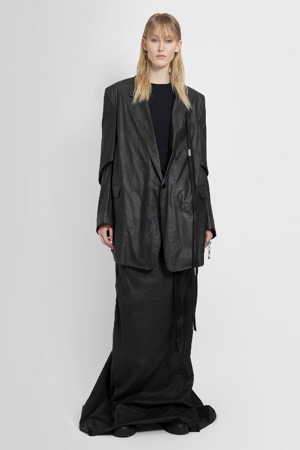 Antonioli ANN DEMEULEMEESTER WOMAN BLACK SKIRTS