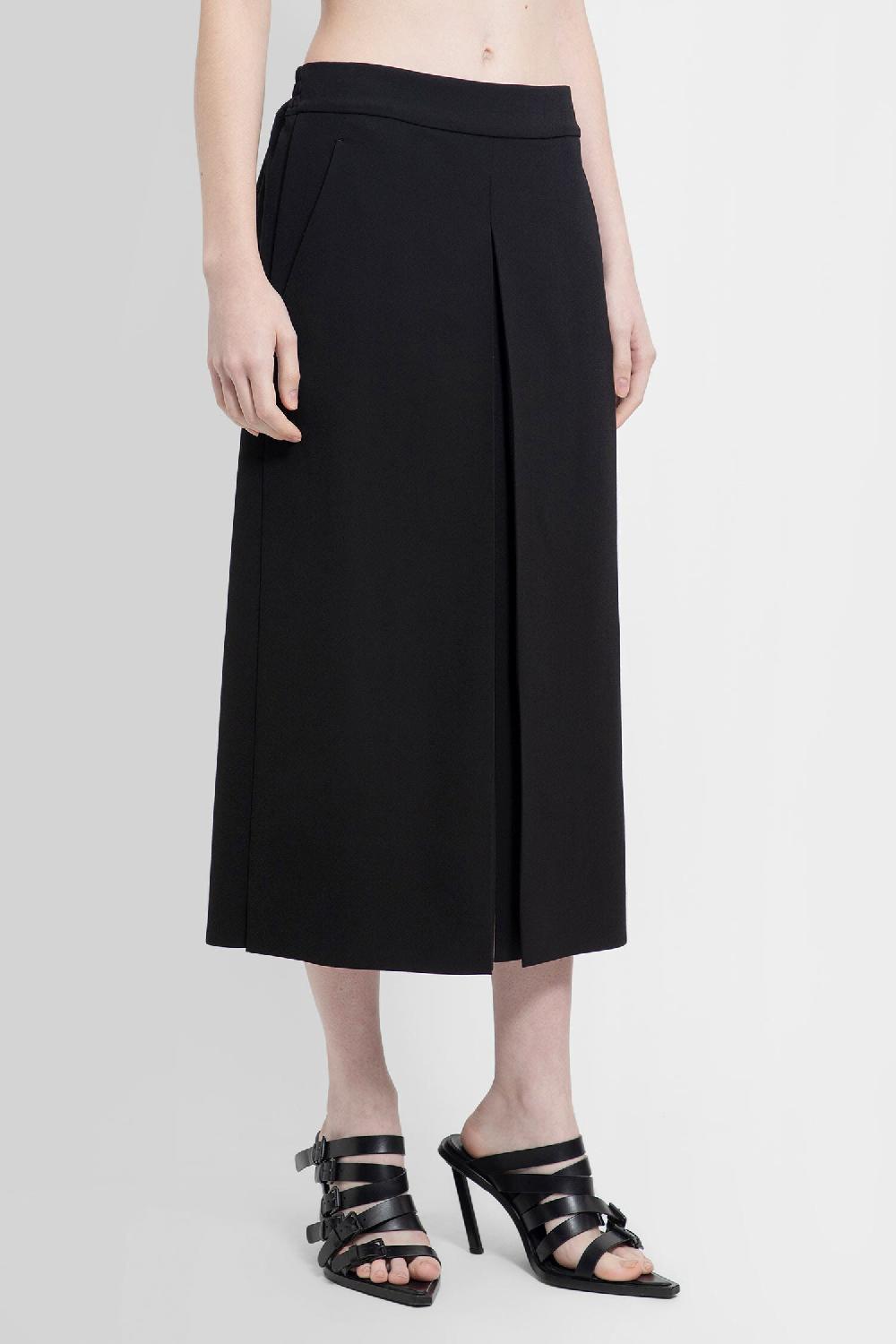 Antonioli ANN DEMEULEMEESTER WOMAN BLACK SKIRTS