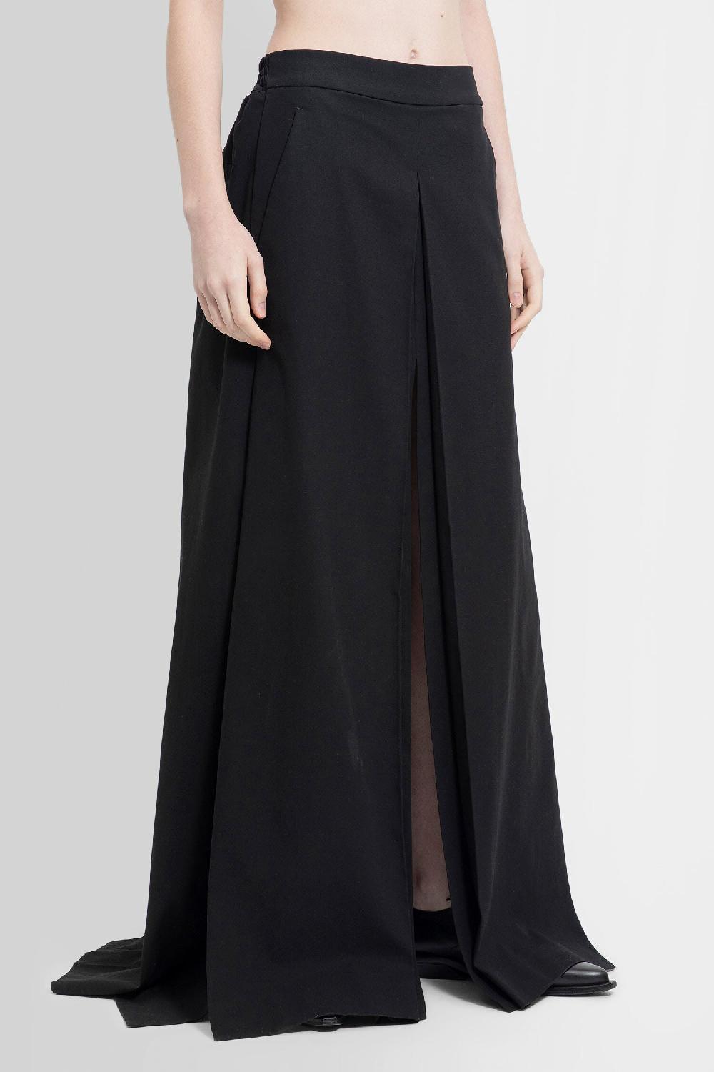 Antonioli ANN DEMEULEMEESTER WOMAN BLACK SKIRTS