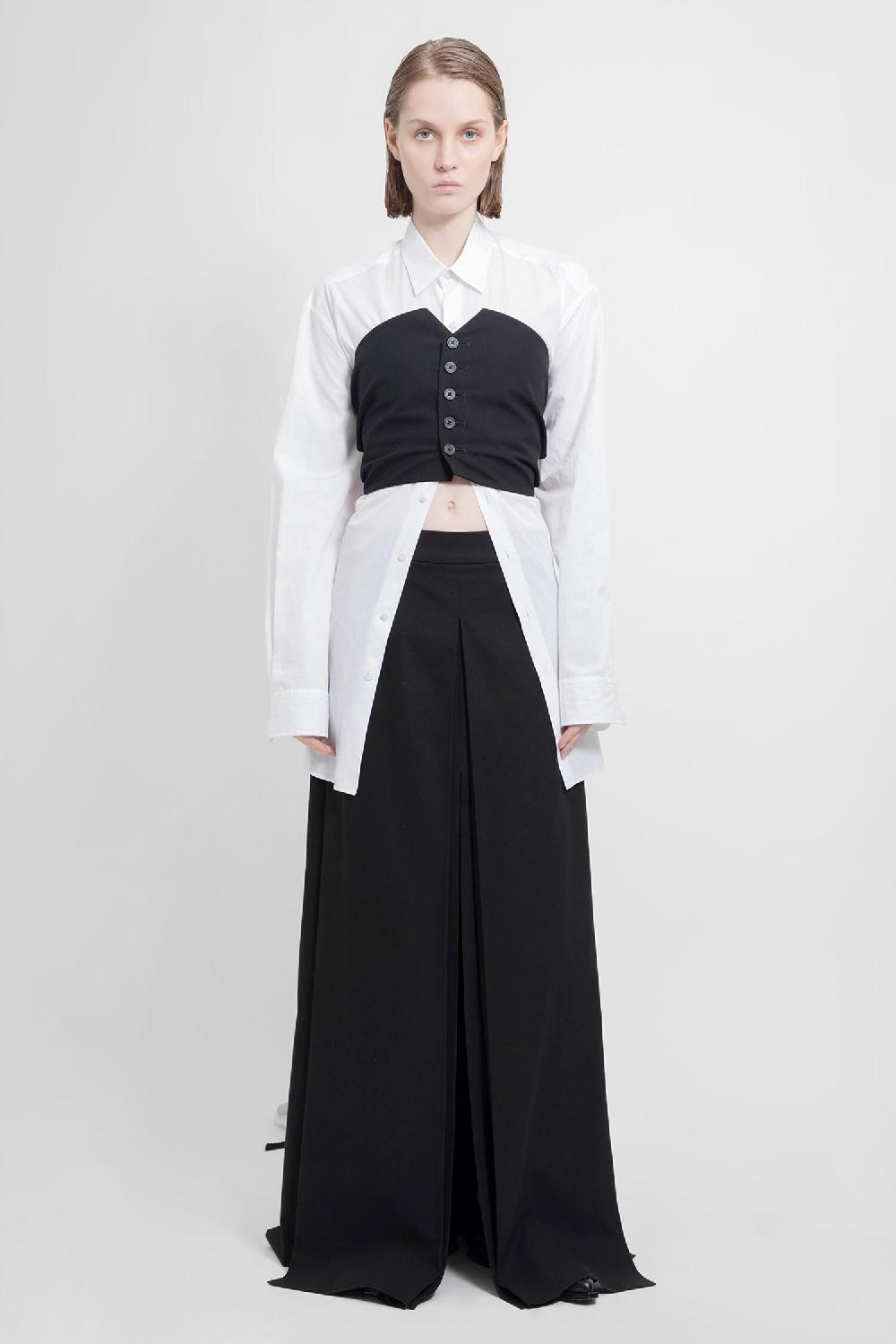 Antonioli ANN DEMEULEMEESTER WOMAN BLACK SKIRTS