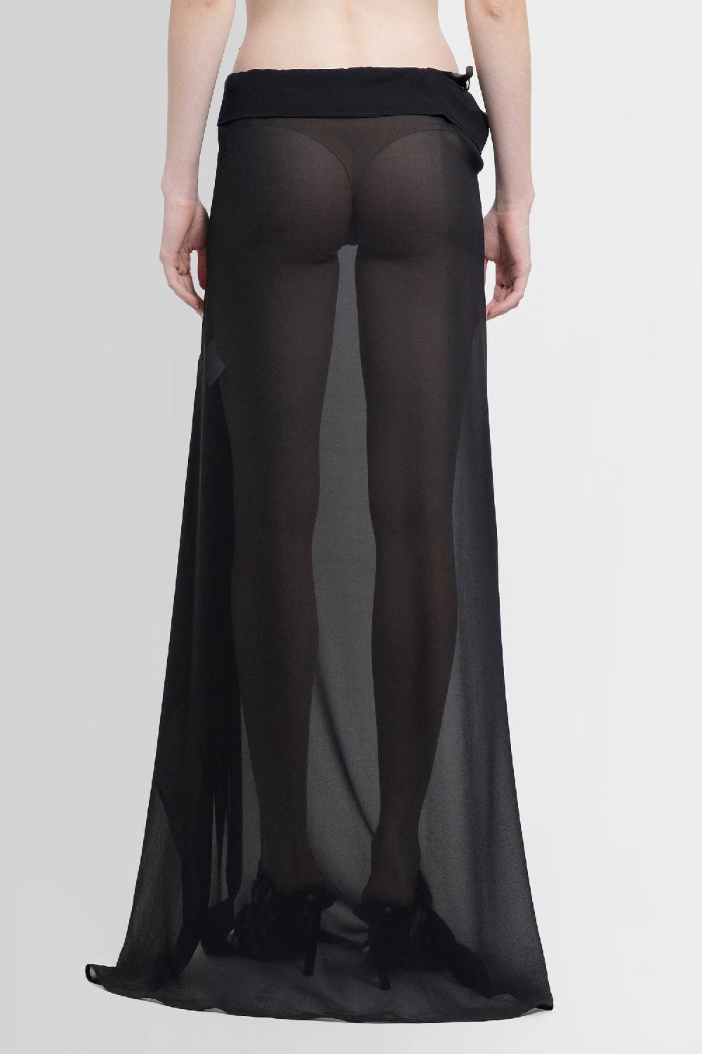 Antonioli ANN DEMEULEMEESTER WOMAN BLACK SKIRTS