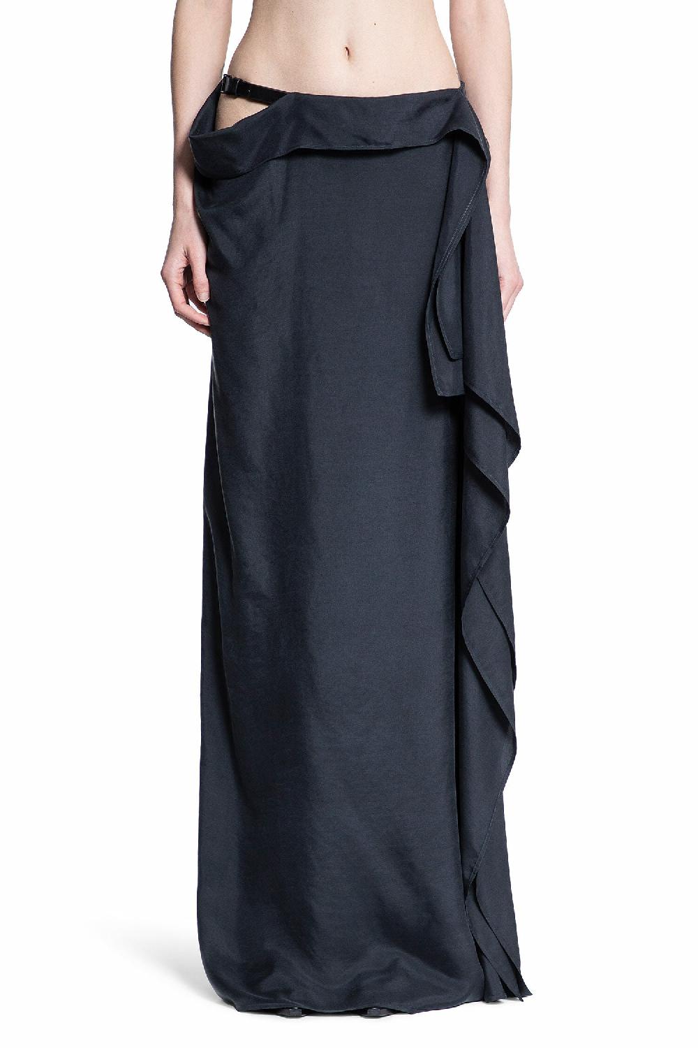 Antonioli ANN DEMEULEMEESTER WOMAN BLACK SKIRTS