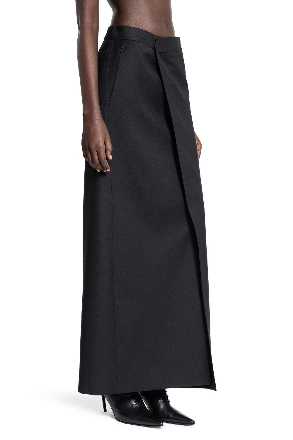 Antonioli ANN DEMEULEMEESTER WOMAN BLACK SKIRTS