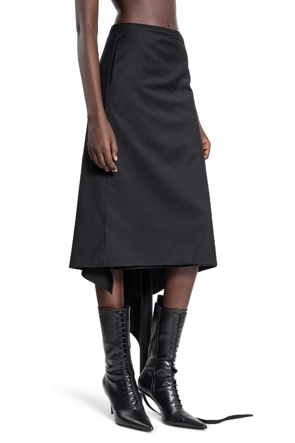 Antonioli ANN DEMEULEMEESTER WOMAN BLACK SKIRTS