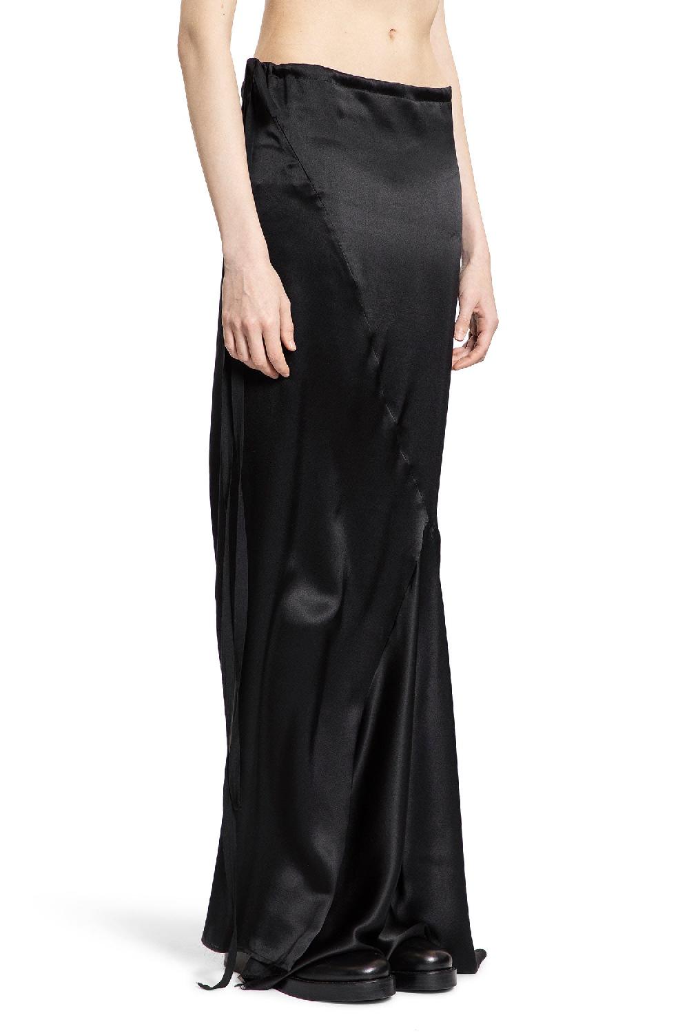 Antonioli ANN DEMEULEMEESTER WOMAN BLACK SKIRTS