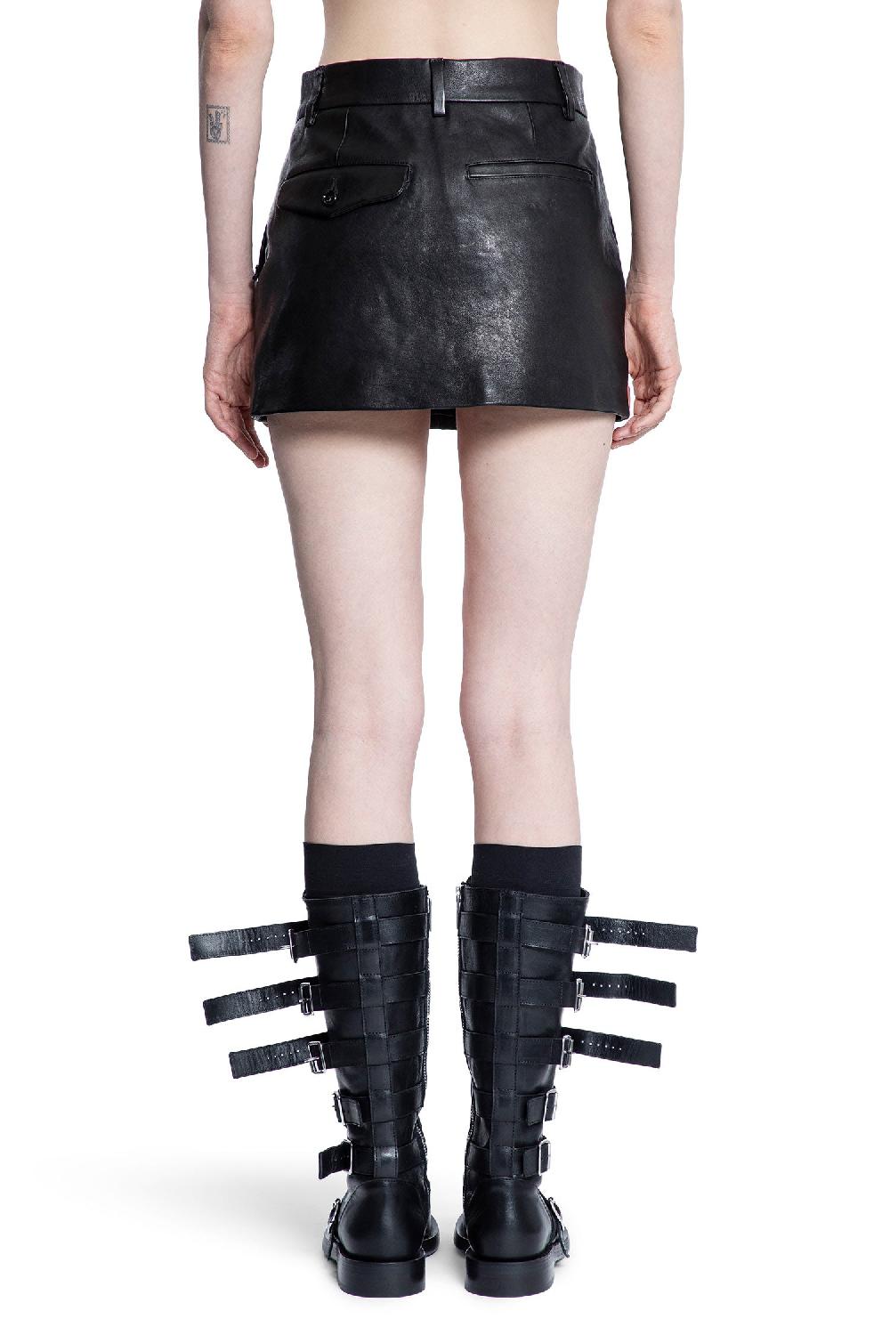 Antonioli ANN DEMEULEMEESTER WOMAN BLACK SKIRTS
