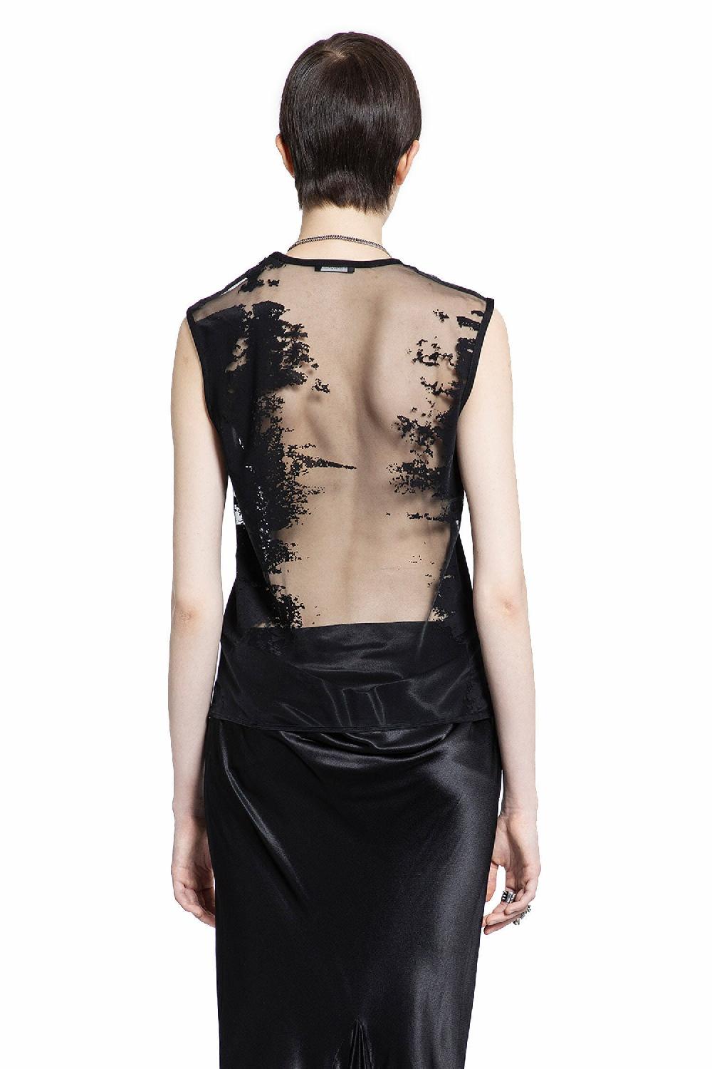 Antonioli ANN DEMEULEMEESTER WOMAN BLACK TOPS