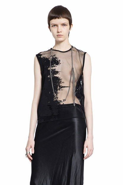 Antonioli ANN DEMEULEMEESTER WOMAN BLACK TOPS
