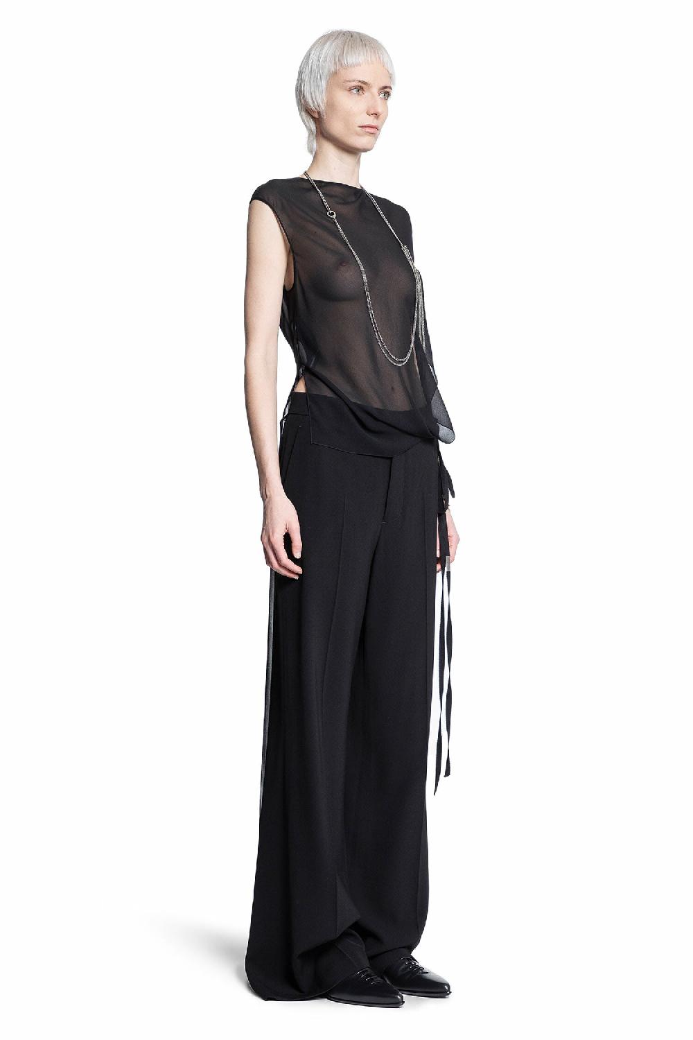 Antonioli ANN DEMEULEMEESTER WOMAN BLACK TOPS