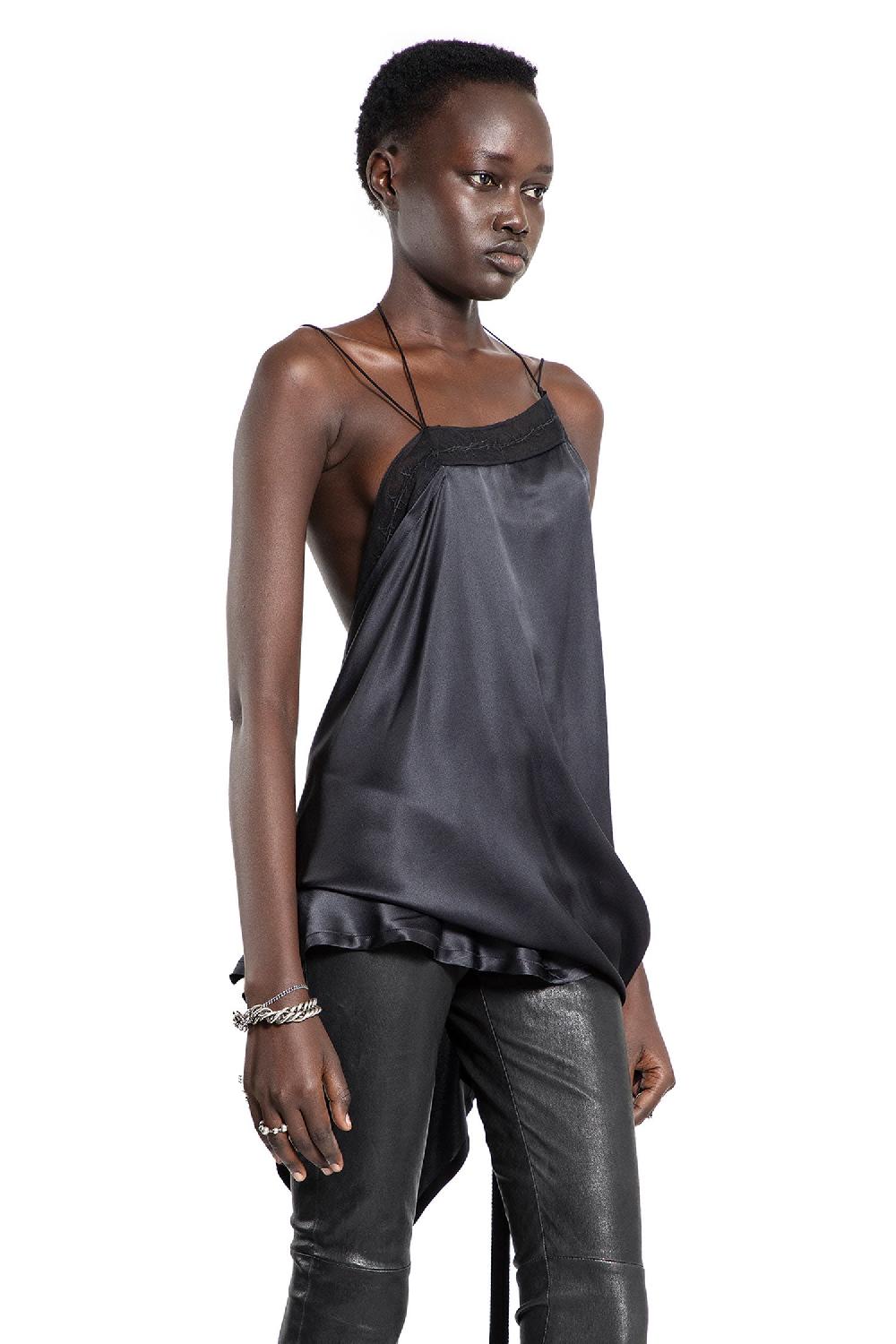 Antonioli ANN DEMEULEMEESTER WOMAN BLACK TOPS