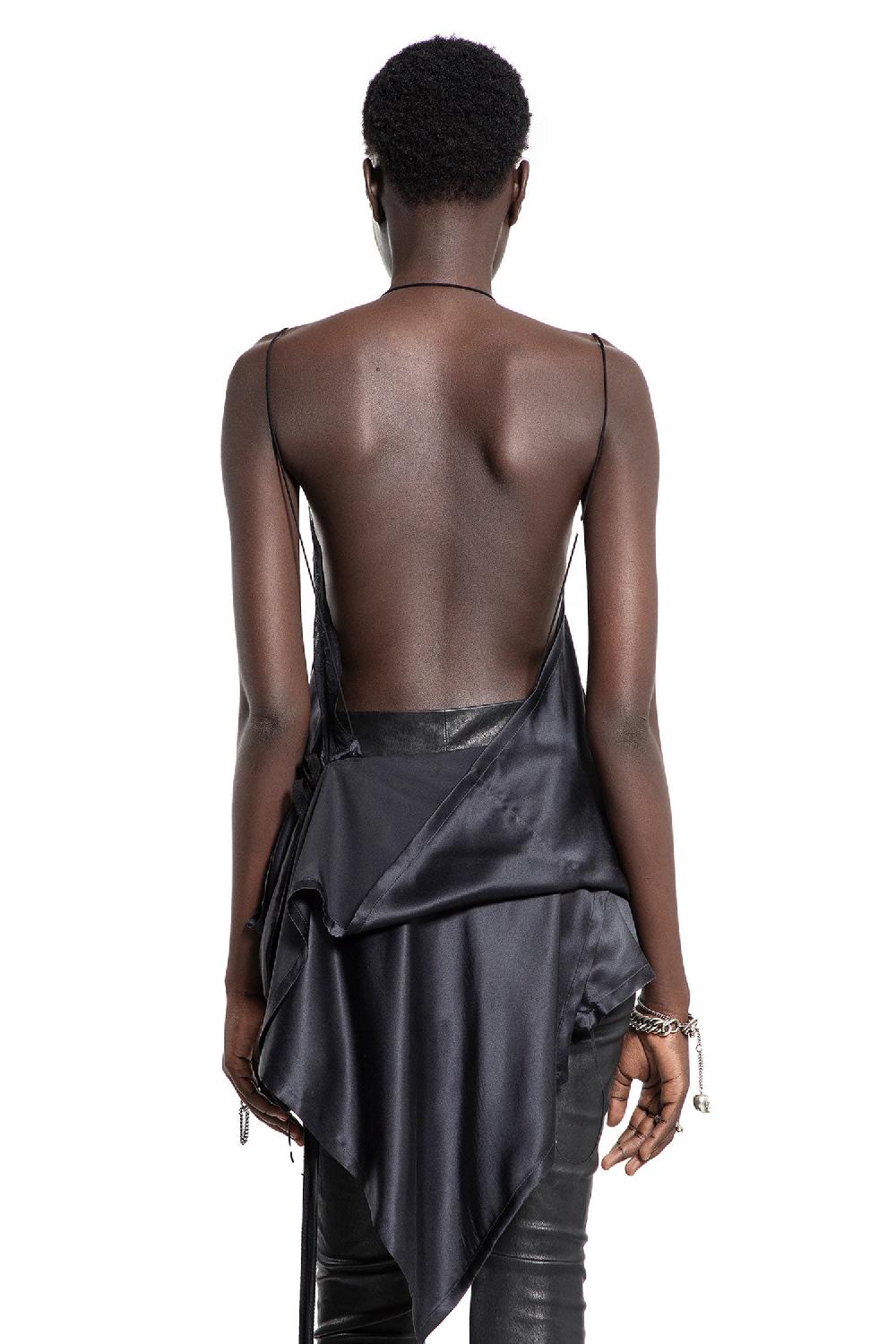 Antonioli ANN DEMEULEMEESTER WOMAN BLACK TOPS