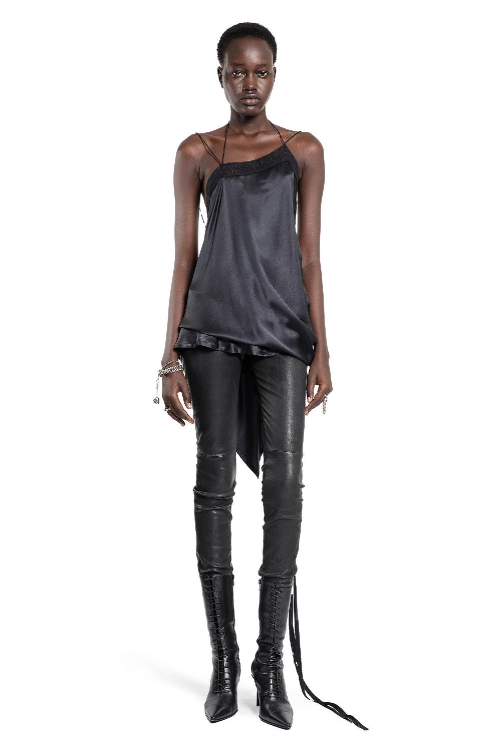 Antonioli ANN DEMEULEMEESTER WOMAN BLACK TOPS