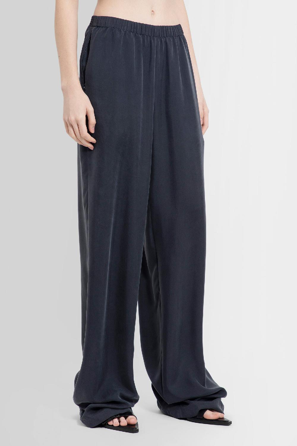 Antonioli ANN DEMEULEMEESTER WOMAN BLACK TROUSERS