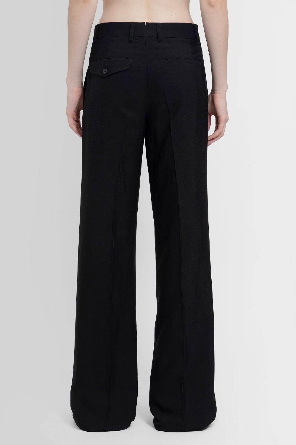 Antonioli ANN DEMEULEMEESTER WOMAN BLACK TROUSERS