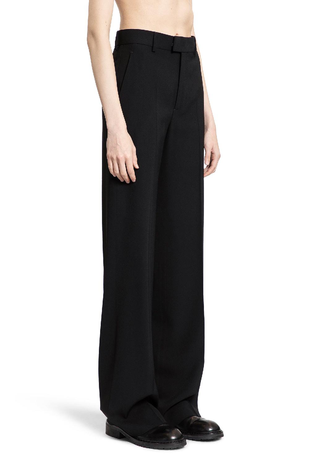 Antonioli ANN DEMEULEMEESTER WOMAN BLACK TROUSERS