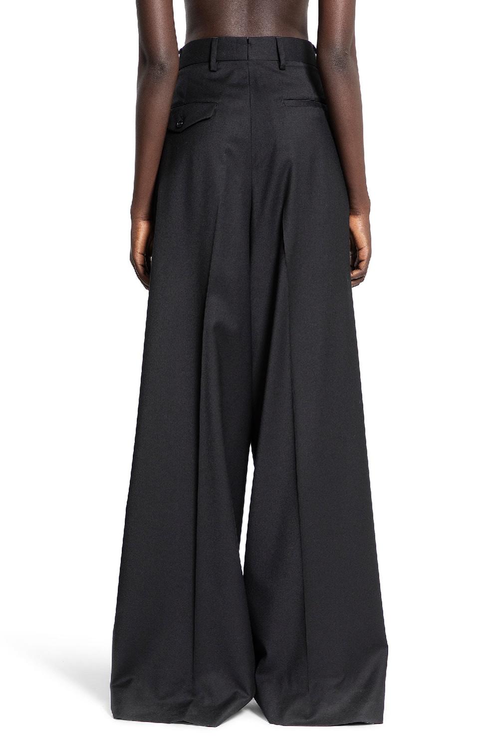 Antonioli ANN DEMEULEMEESTER WOMAN BLACK TROUSERS