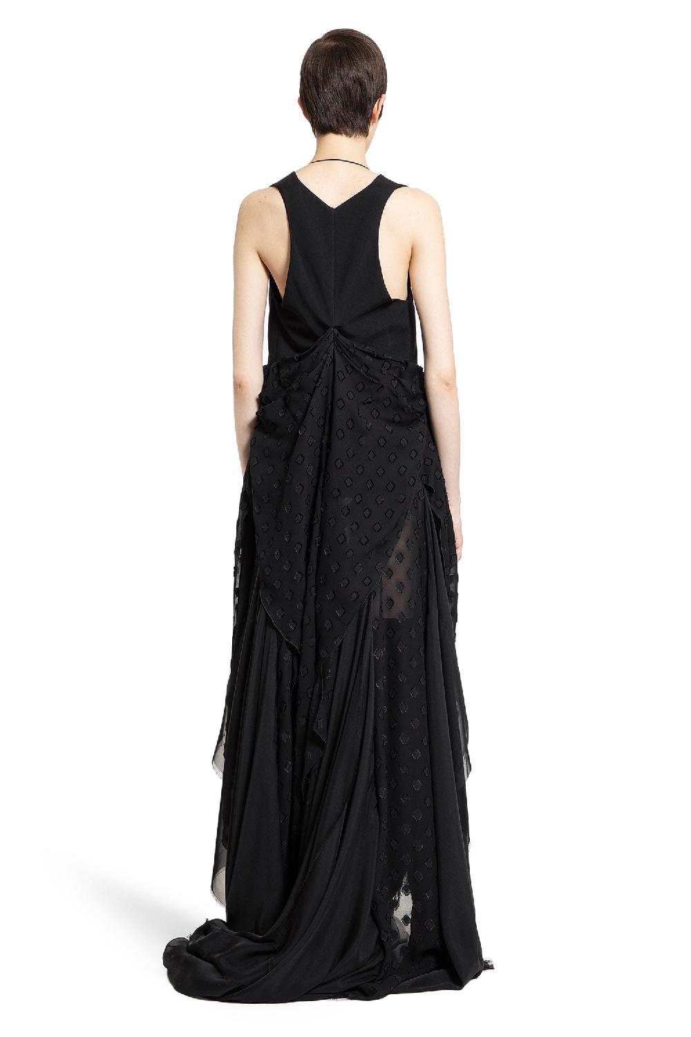 Antonioli ANN DEMEULEMEESTER WOMAN BLACK VESTS