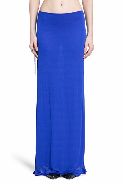 Antonioli ANN DEMEULEMEESTER WOMAN BLUE SKIRTS