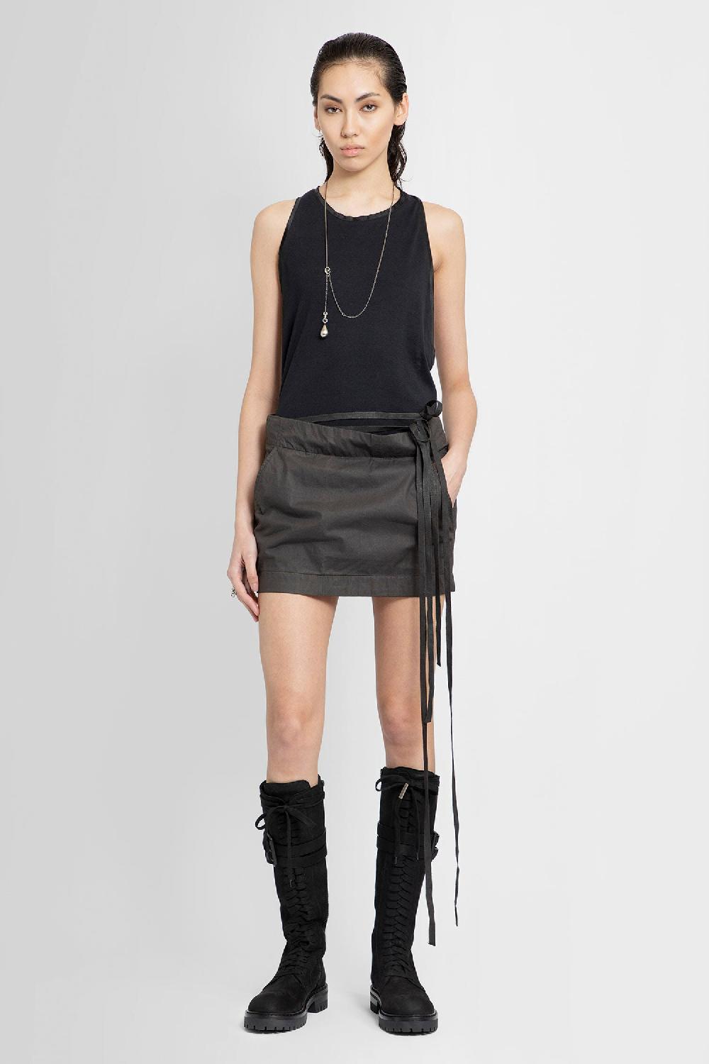 Antonioli ANN DEMEULEMEESTER WOMAN BROWN SKIRTS
