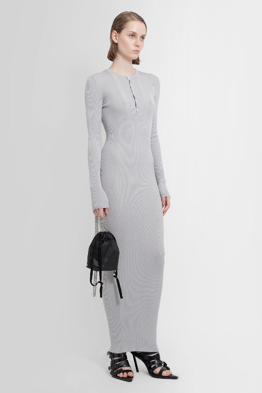 Antonioli ANN DEMEULEMEESTER WOMAN GREY DRESSES