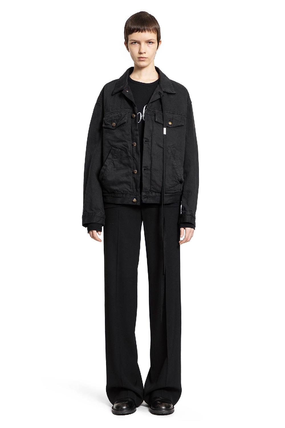 Antonioli ANN DEMEULEMEESTER WOMAN GREY JACKETS