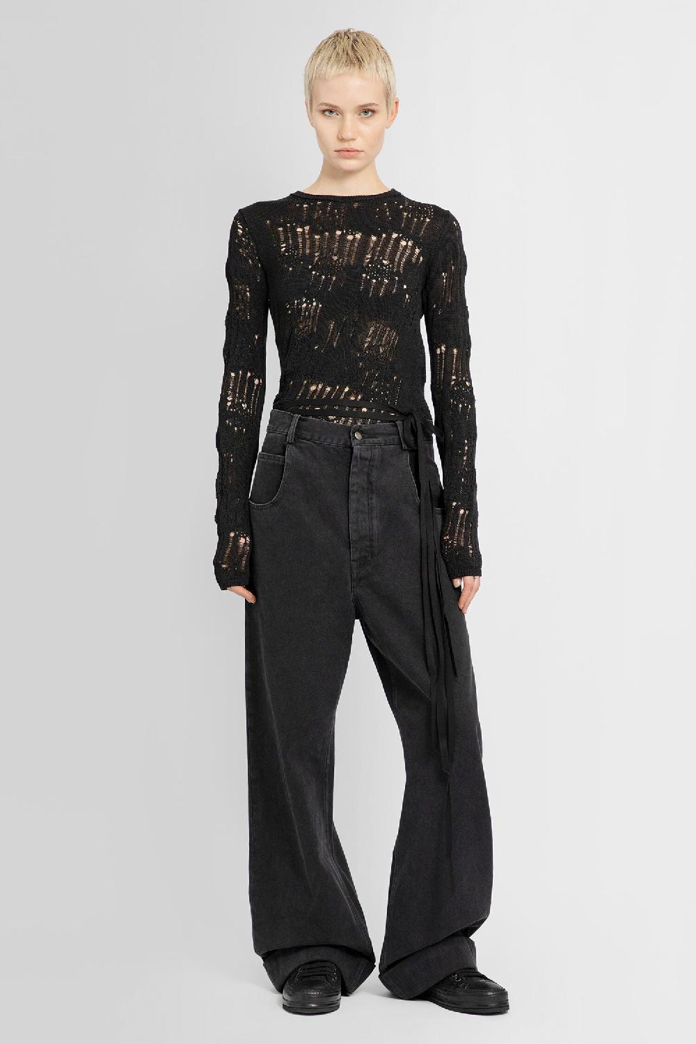 Antonioli ANN DEMEULEMEESTER WOMAN GREY JEANS