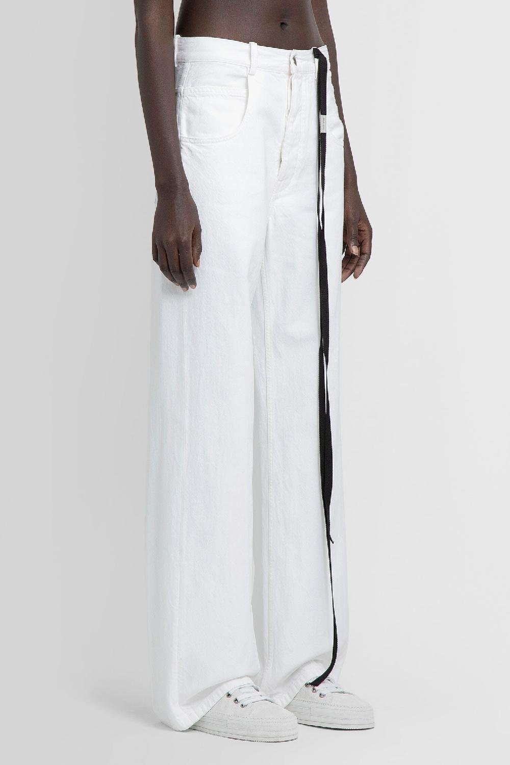 Antonioli ANN DEMEULEMEESTER WOMAN WHITE JEANS