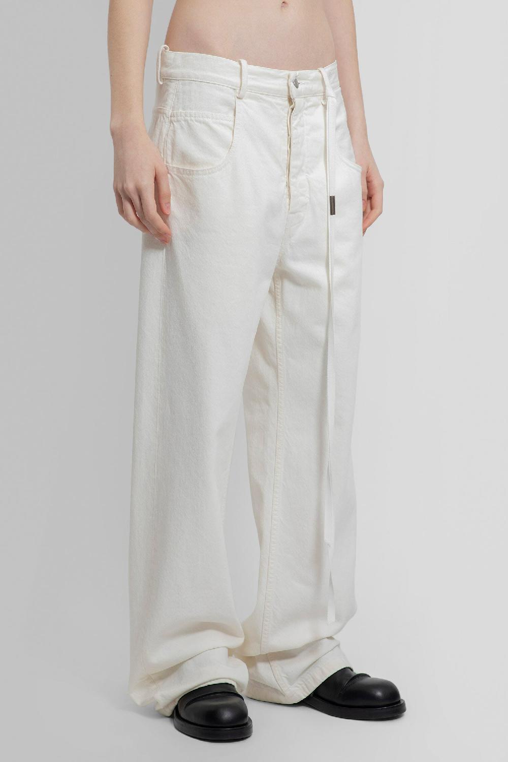 Antonioli ANN DEMEULEMEESTER WOMAN WHITE JEANS