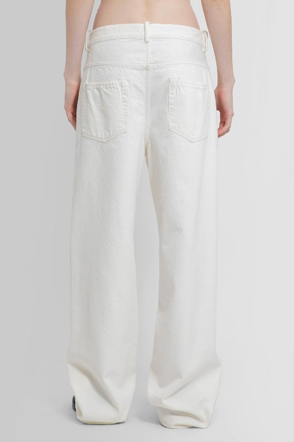 Antonioli ANN DEMEULEMEESTER WOMAN WHITE JEANS