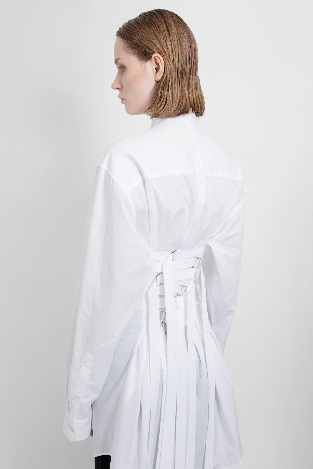 Antonioli ANN DEMEULEMEESTER WOMAN WHITE SHIRTS