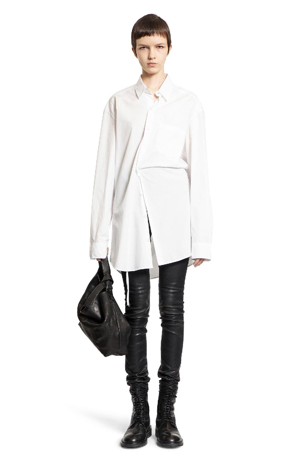 Antonioli ANN DEMEULEMEESTER WOMAN WHITE SHIRTS