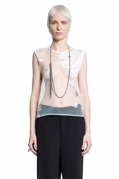 Antonioli ANN DEMEULEMEESTER WOMAN WHITE TOPS
