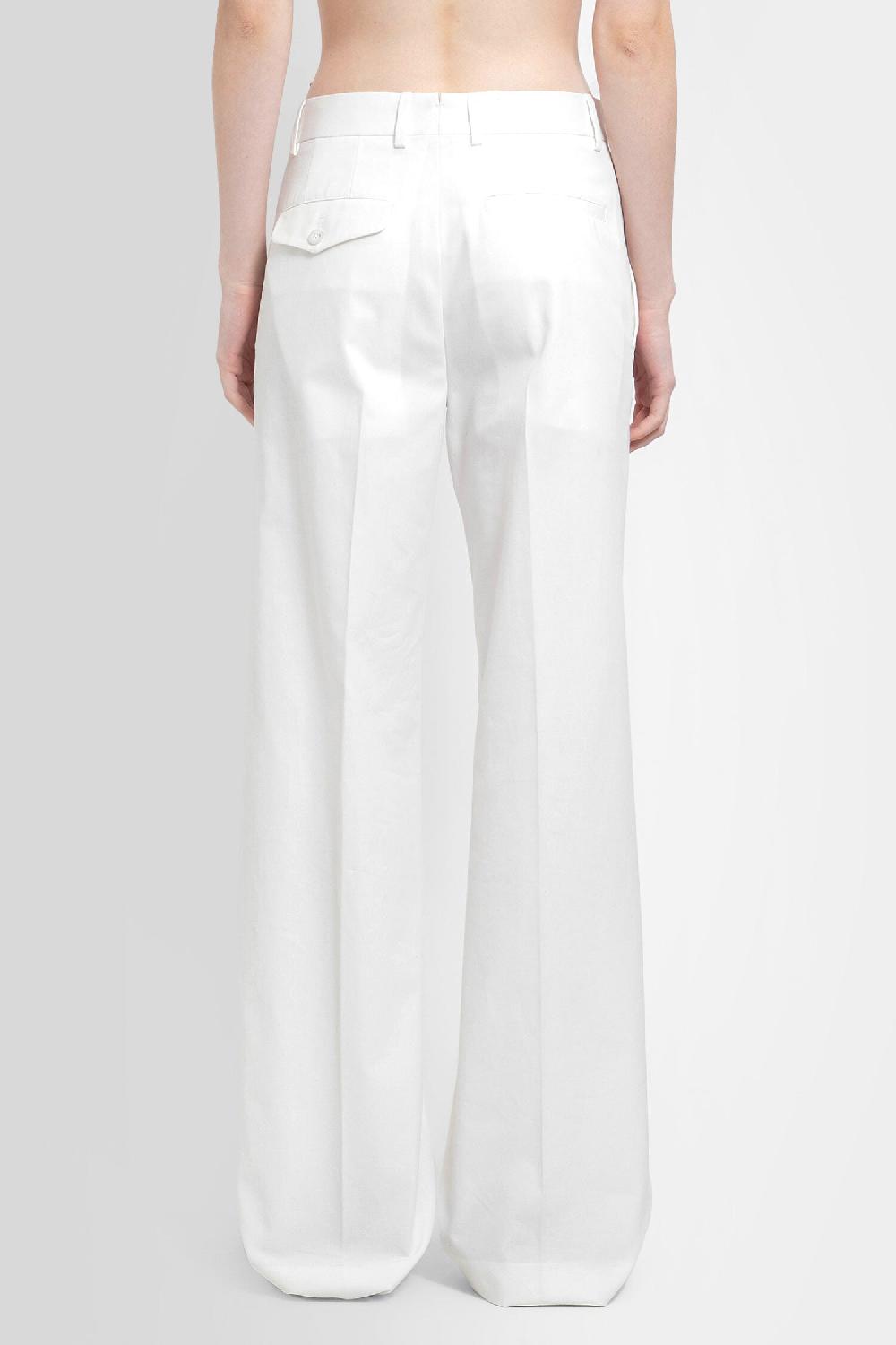 Antonioli ANN DEMEULEMEESTER WOMAN WHITE TROUSERS