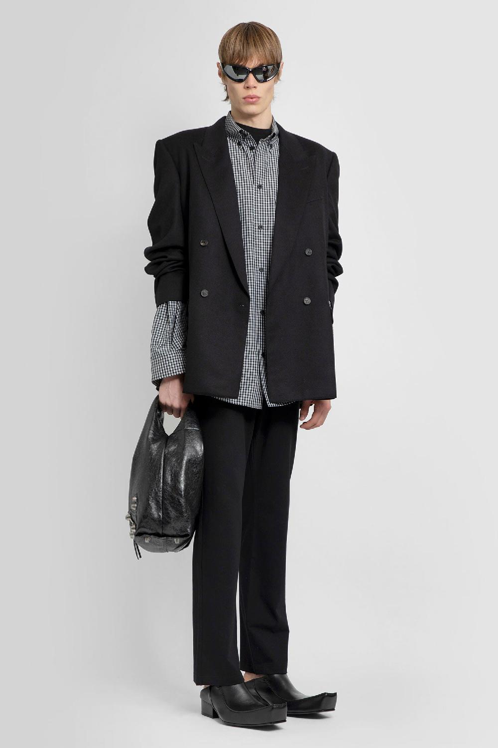 Antonioli BALENCIAGA MAN BLACK BLAZERS