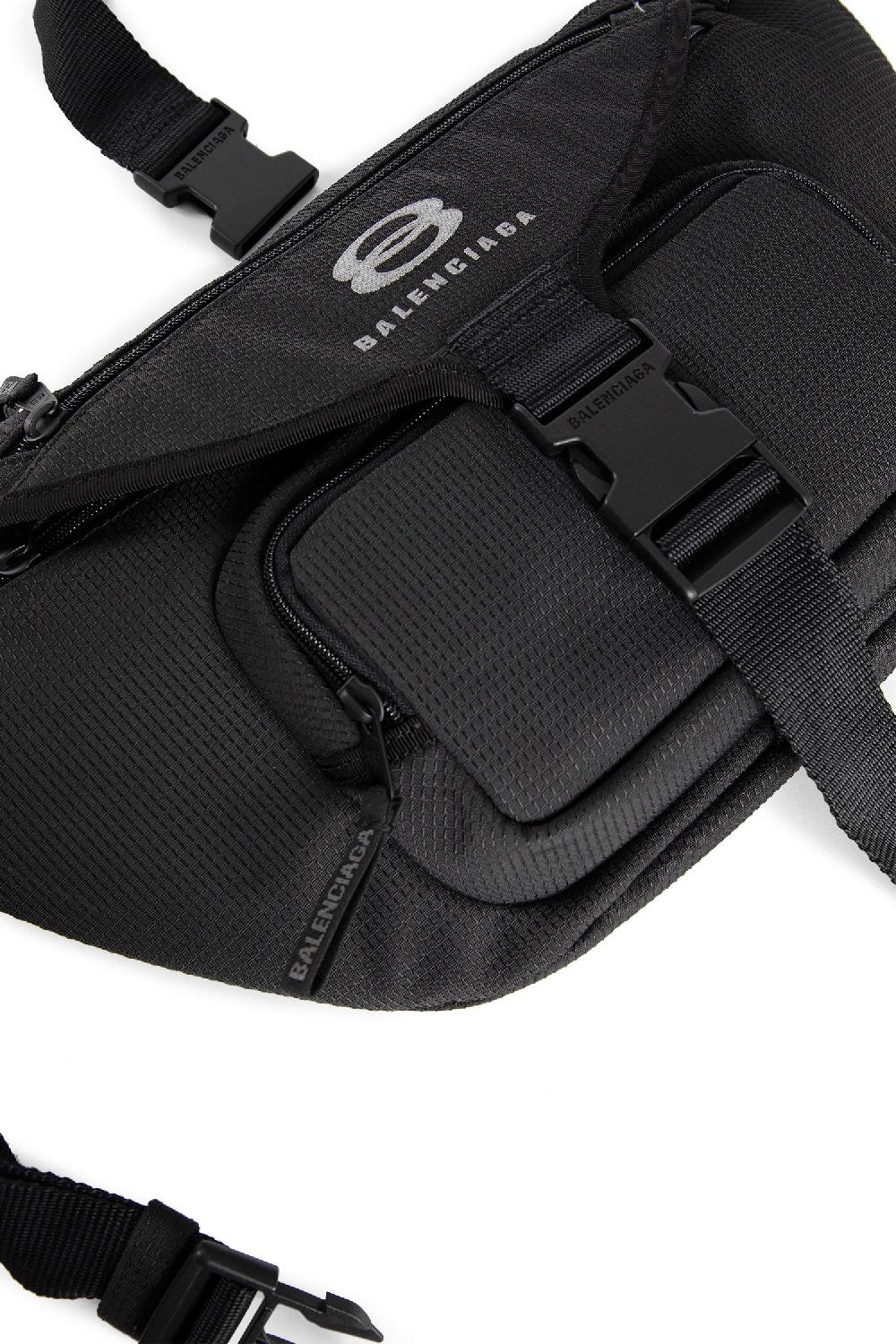 Antonioli BALENCIAGA MAN BLACK FANNY PACKS