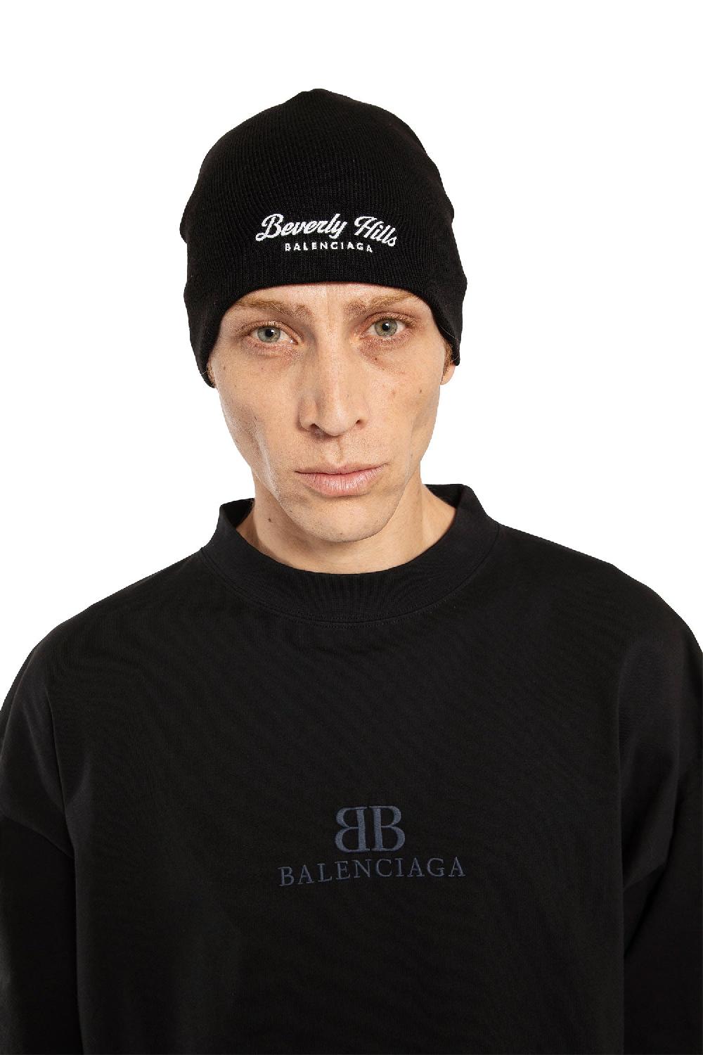 Antonioli BALENCIAGA MAN BLACK HATS