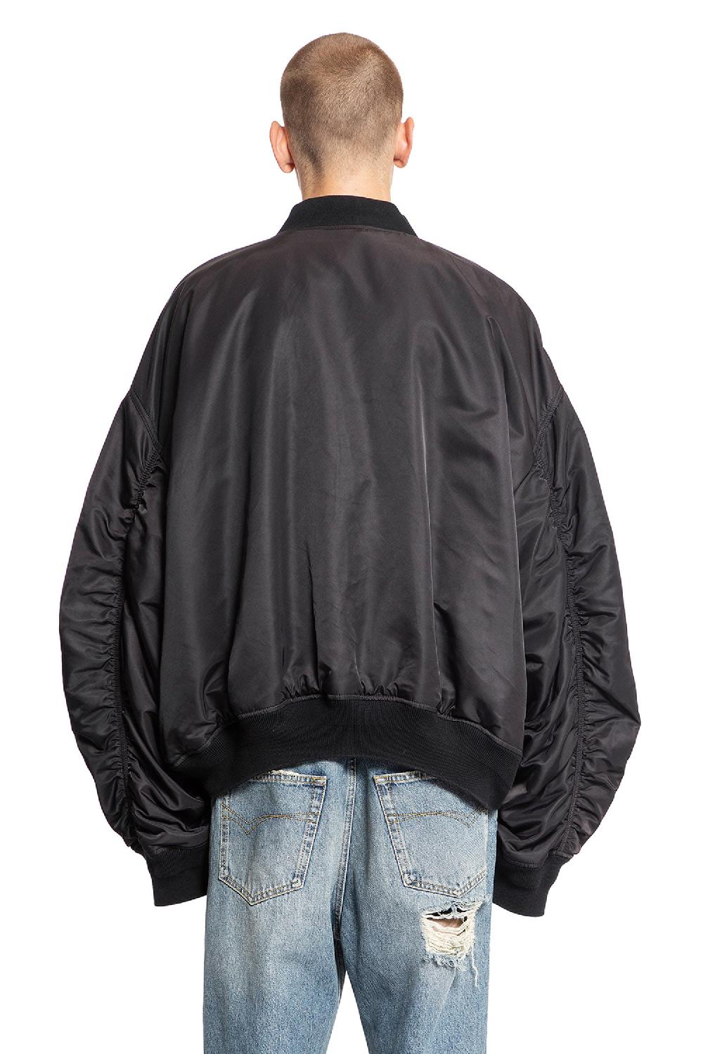 Antonioli BALENCIAGA MAN BLACK JACKETS