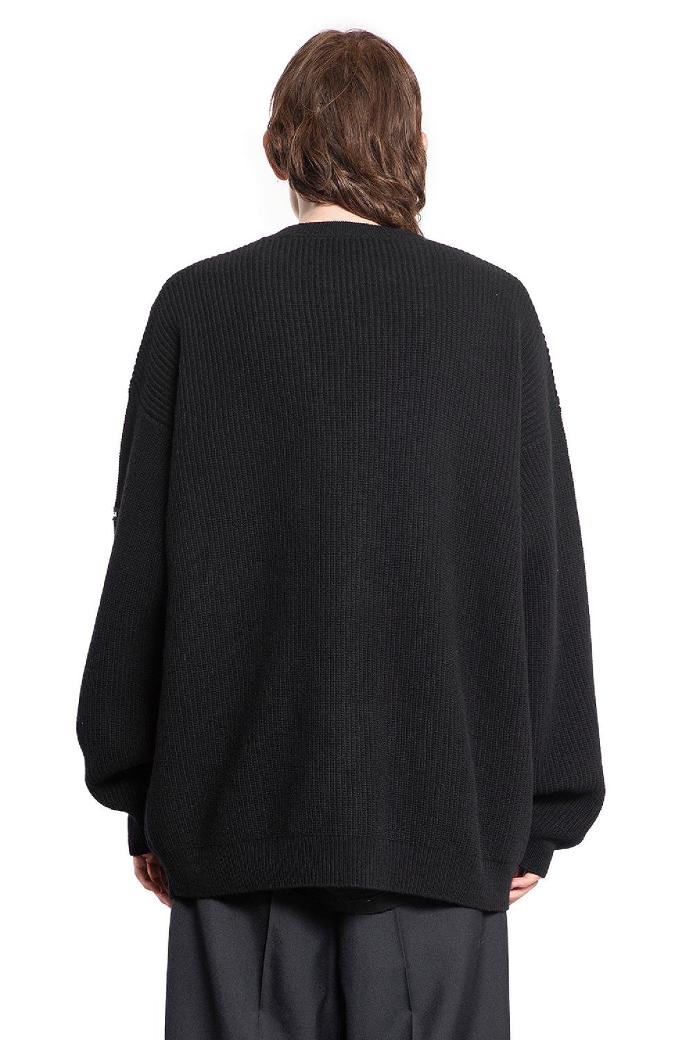 Antonioli BALENCIAGA MAN BLACK KNITWEAR