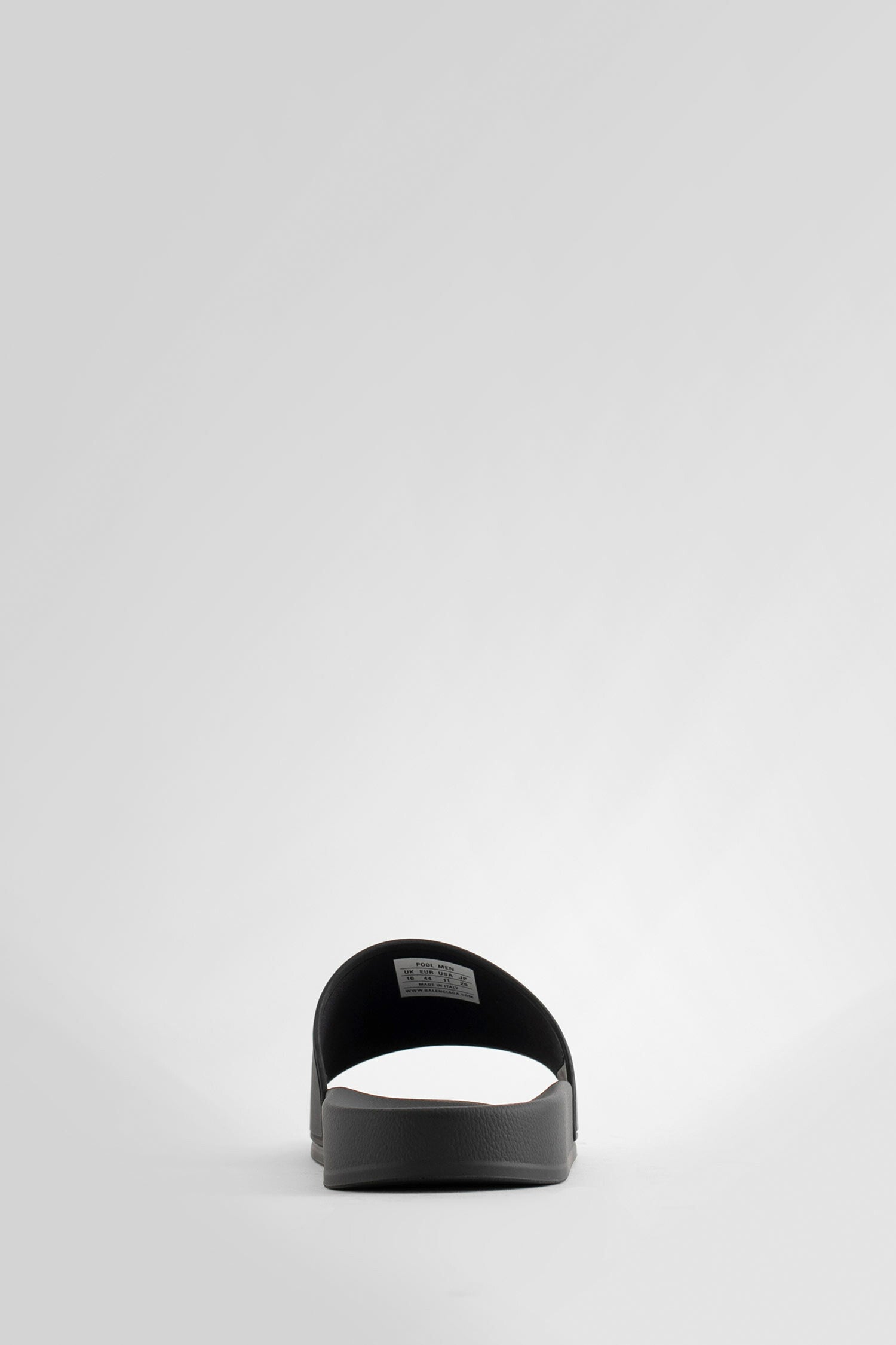 Antonioli BALENCIAGA MAN BLACK SANDALS & SLIDES